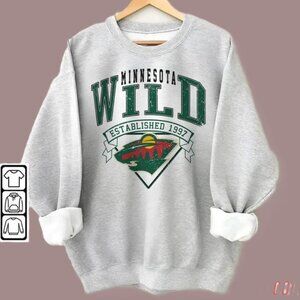 Minnesota Hockey Shirt, Minnesota Hockey Sweatshirt, Minnesota Hockey Crewneck